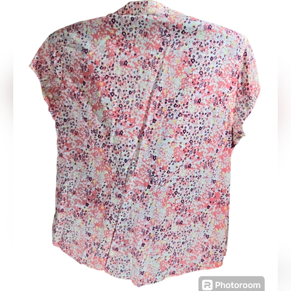 BIT & BRIDLE Little House on the Prairie 3/4 Button Down Top Size Large - Picture 2 of 4